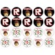 RCupcakeTZ Roblox set 20 mini discuri toppere gata decupate din zahar D5cm